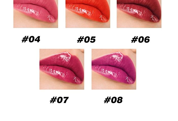 Dewy Push-Button Tinted Lipstick - 8 Colors - 01# - 1.8g