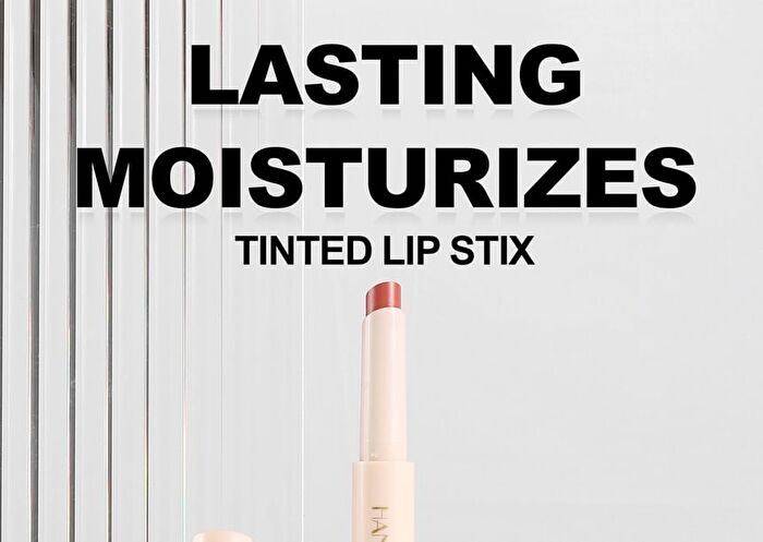 Dewy Push-Button Tinted Lipstick - 8 Colors - 01# - 1.8g