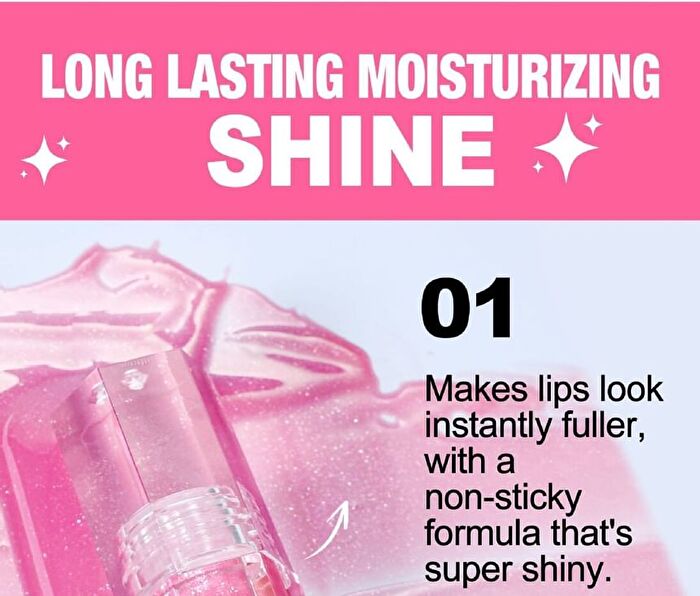 Shimmer Water Lip Gloss - 6 Colors - 01# - 1.8ml