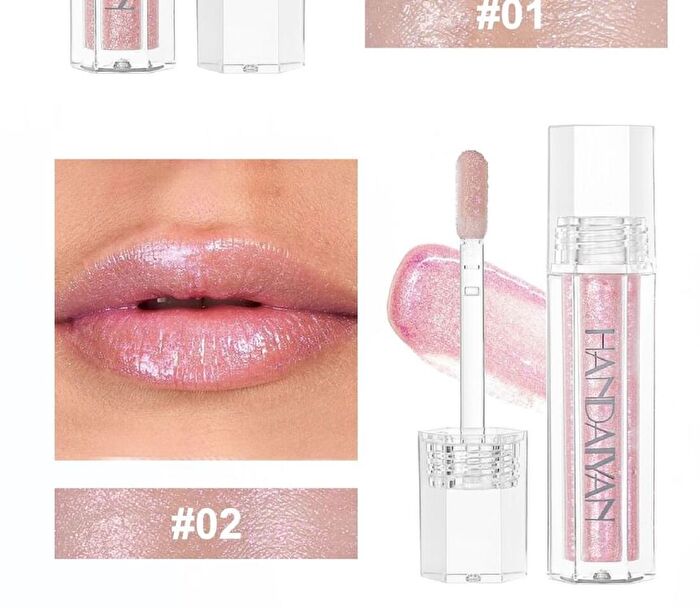Shimmer Water Lip Gloss - 6 Colors - 01# - 1.8ml