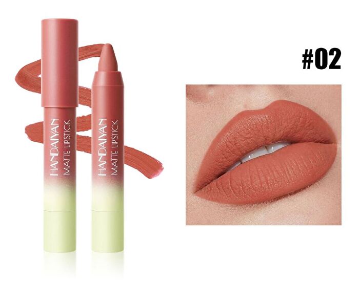 Transferproof Matte Lipstick - 8 Colors - 01# - 3.2g