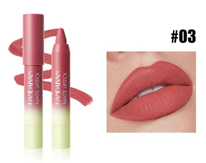 Transferproof Matte Lipstick - 8 Colors - 01# - 3.2g