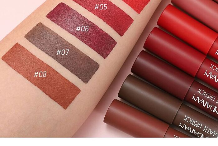 Transferproof Matte Lipstick - 8 Colors - 01# - 3.2g