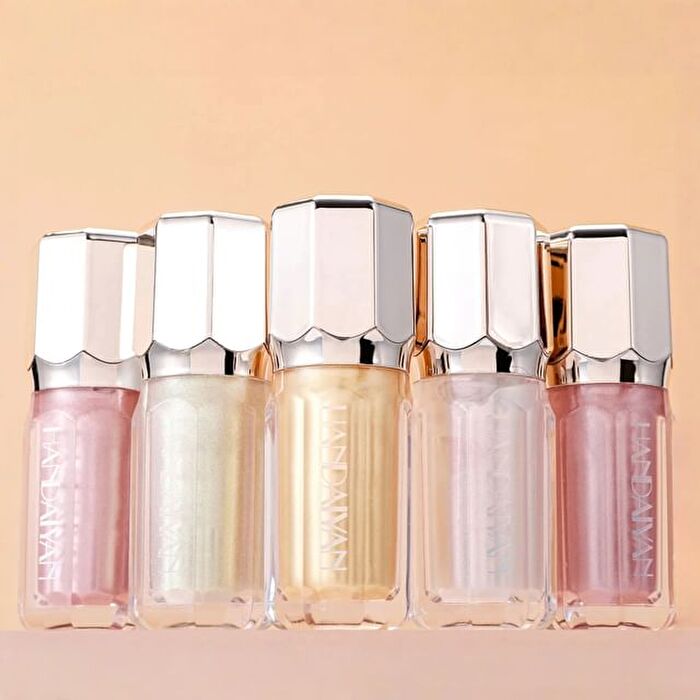 Pearlescent Liquid Highlighter - 3 Colors - 04# Pink - 7ml