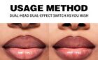 Dual-Ended Lip Gloss & Lip Liner - 5 Colors - 01# - 2pcs (3ml + 2.8ml)