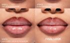 Dual-Ended Lip Gloss & Lip Liner - 5 Colors - 01# - 2pcs (3ml + 2.8ml)