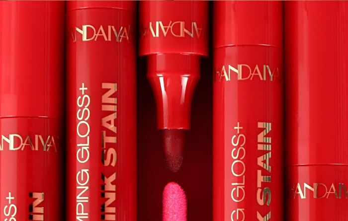 Dual-Ended Lip Gloss & Lip Liner - 5 Colors - 01# - 2pcs (3ml + 2.8ml)