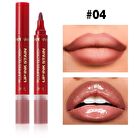 Dual-Ended Lip Gloss & Lip Liner - 5 Colors - 01# - 2pcs (3ml + 2.8ml)