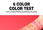 Dual-Ended Lip Gloss & Lip Liner - 5 Colors - 01# - 2pcs (3ml + 2.8ml)