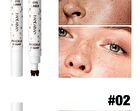 2-in-1 Freckle Stamp & Liquid Eyeliner Pen - 2 Colors - 01# - 3.6ml