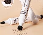 2-in-1 Freckle Stamp & Liquid Eyeliner Pen - 2 Colors - 01# - 3.6ml