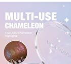 Multi-Chrome Shiny Eyeshadow - 3 Colors - 01# - 2.8g