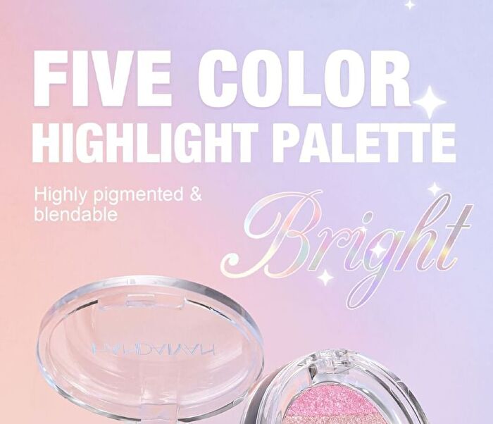 Multi-Chrome Shiny Eyeshadow - 3 Colors - 01# - 2.8g