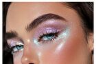 Multi-Chrome Shiny Eyeshadow - 3 Colors - 01# - 2.8g