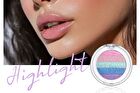 Multi-Chrome Shiny Eyeshadow - 3 Colors - 01# - 2.8g