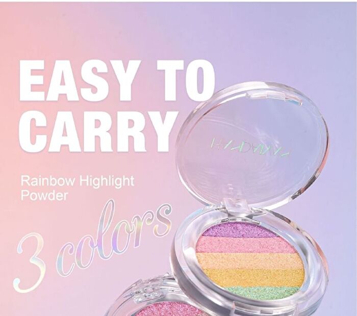 Multi-Chrome Shiny Eyeshadow - 3 Colors - 01# - 2.8g