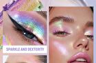 Multi-Chrome Shiny Eyeshadow - 3 Colors - 01# - 2.8g