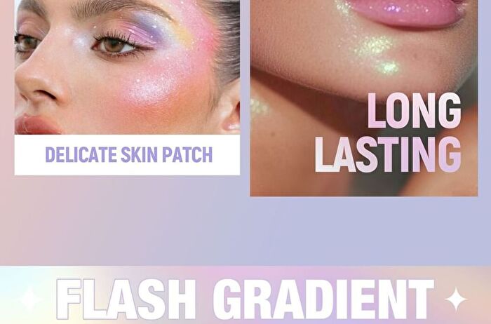 Multi-Chrome Shiny Eyeshadow - 3 Colors - 01# - 2.8g