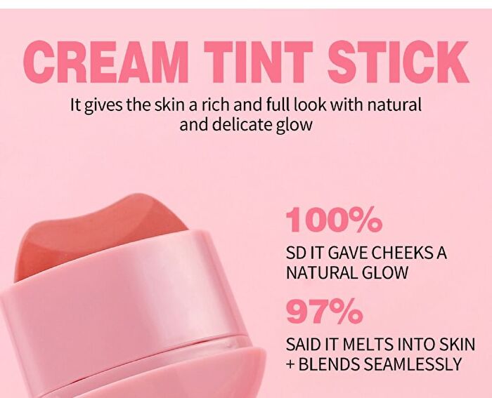 Cobblestone Cream Tint Blush Stick - 5 Colors - 01# - 4.8g