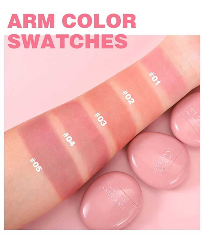 Cobblestone Cream Tint Blush Stick - 5 Colors - 01# - 4.8g