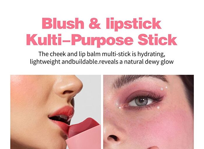 Cobblestone Cream Tint Blush Stick - 5 Colors - 01# - 4.8g
