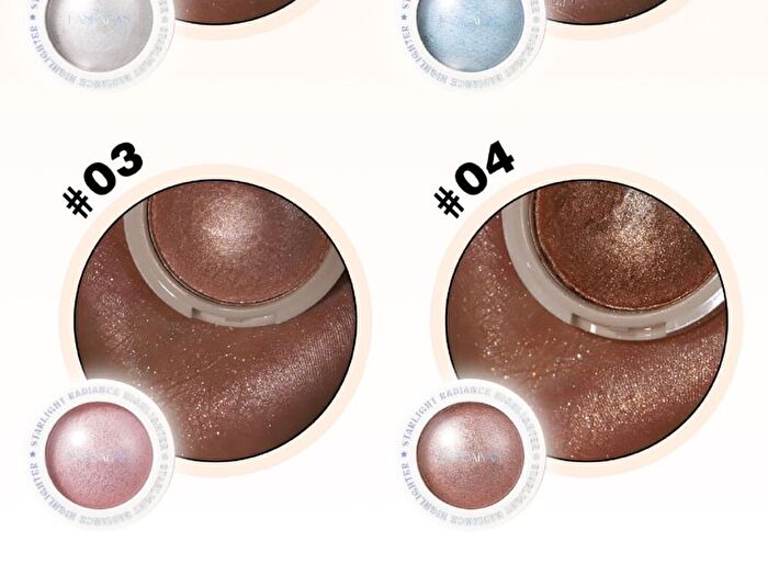 Starlight Radiance Chromatic Highlighter - 4 Colors - 01# White - 5.5g