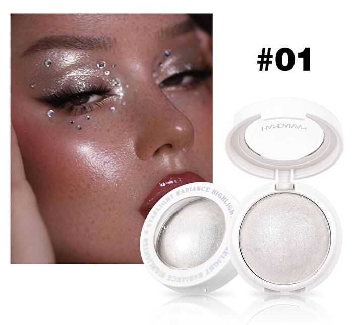 Starlight Radiance Chromatic Highlighter - 4 Colors - 01# White - 5.5g