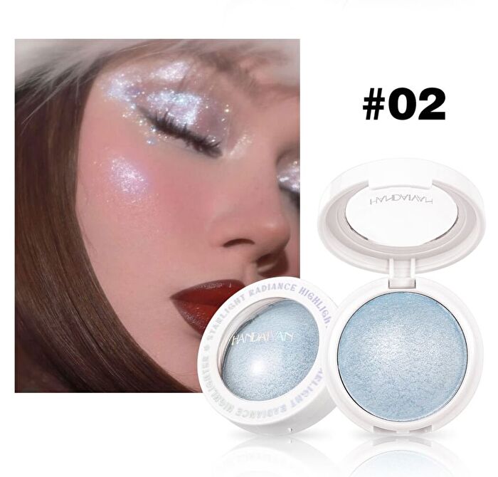 Starlight Radiance Chromatic Highlighter - 4 Colors - 01# White - 5.5g