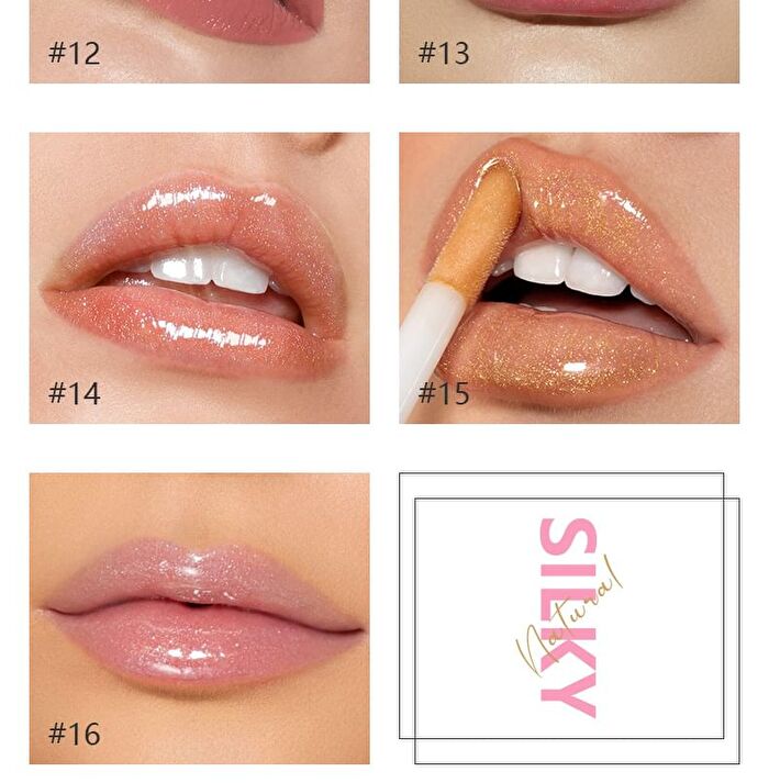 Non-Stick Cup Mirror Glare Lip Gloss - 16 Colors - 02# - 3.5g