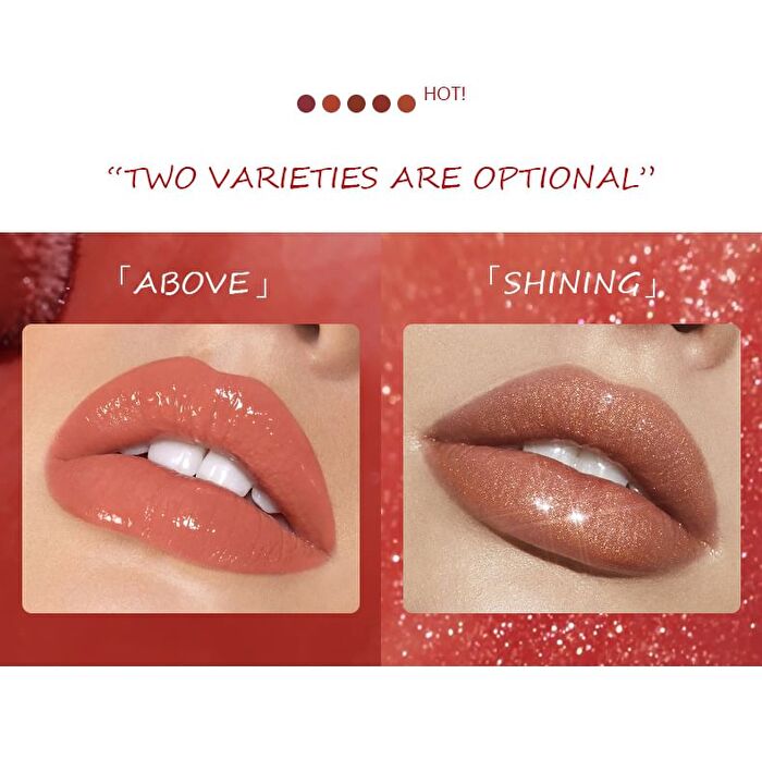 Non-Stick Cup Mirror Glare Lip Gloss - 16 Colors - 02# - 3.5g