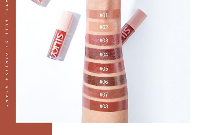 Non-Stick Cup Mirror Glare Lip Gloss - 16 Colors - 02# - 3.5g