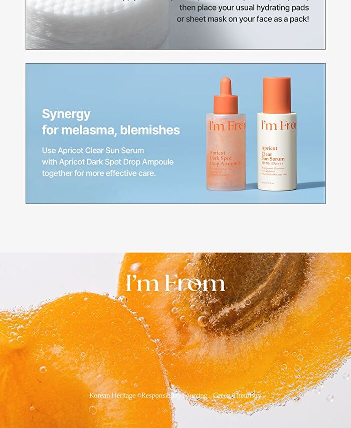 I\'m from Apricot Dark Spot Drop Ampoule - 50ml