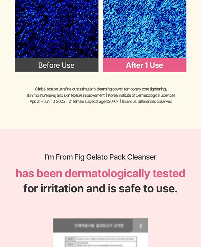 I\'m from Fig Gelato Pack Cleanser - 120g