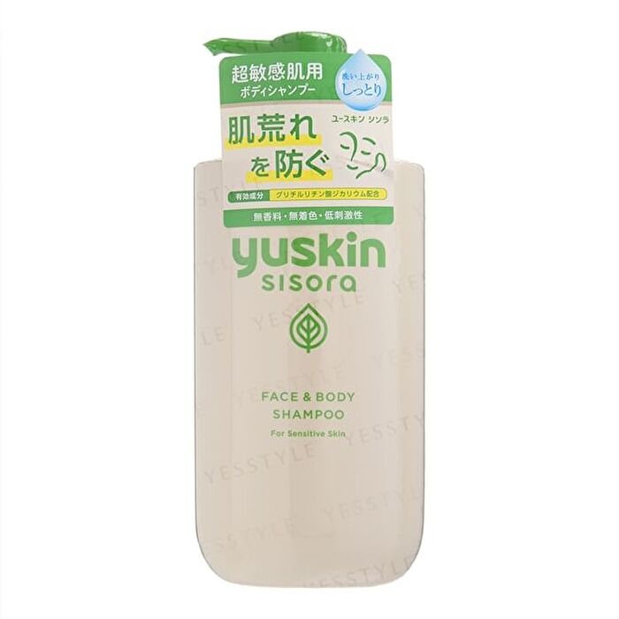 Sisora Face & Body Shampoo For Sensitive Skin - 500ml