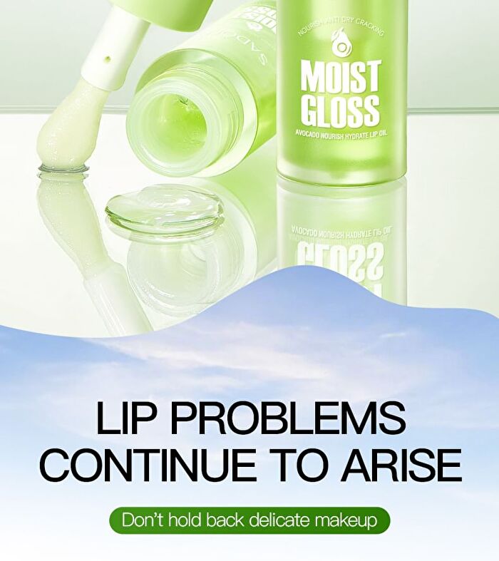 Sadoer Avocado Nourish Hydrate Lip Oil - 4 Colors - Avocado - 4.5g
