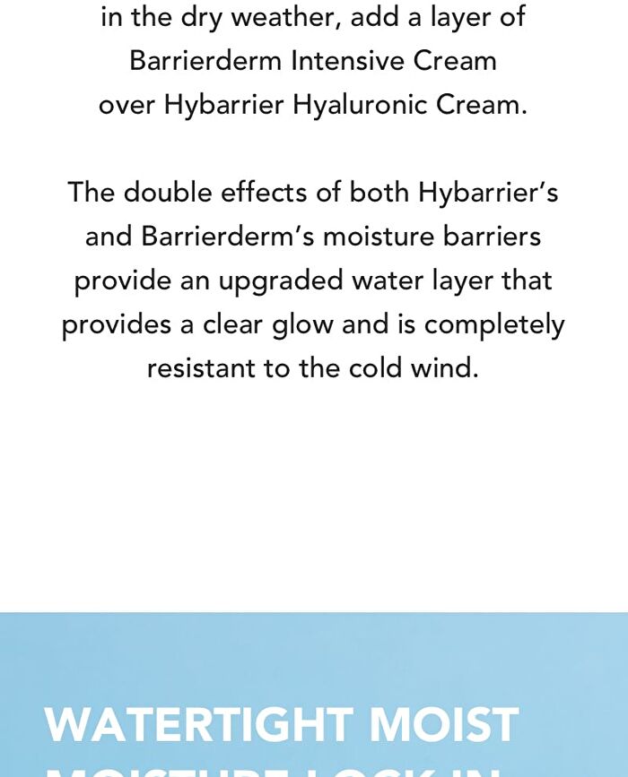 Hybarrier Hyaluronic Cream Jumbo - 100ml