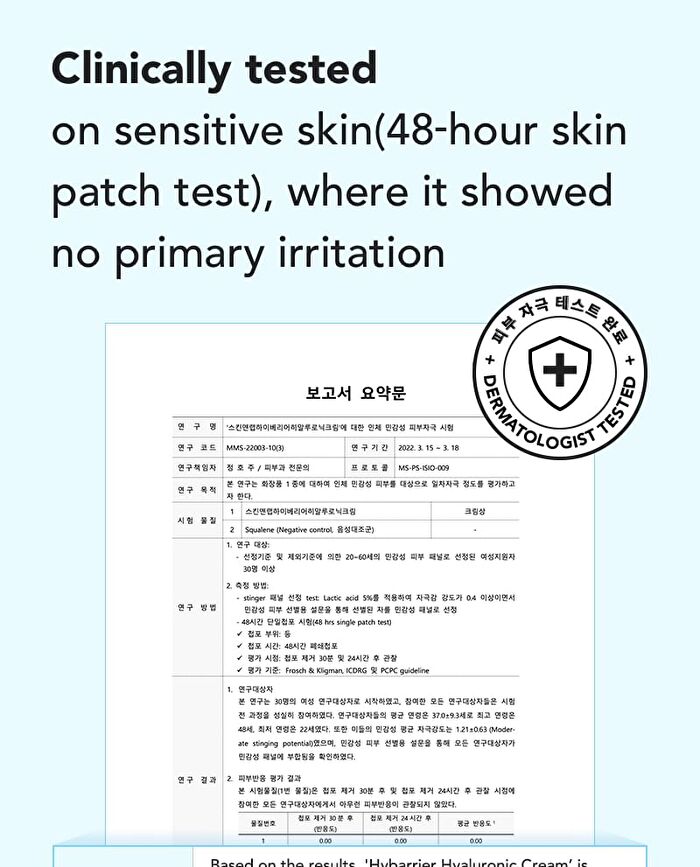 Hybarrier Hyaluronic Cream Mini - 10ml