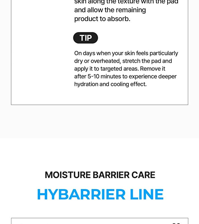 Skin&lab Hybarrier Hyaluronic Pad - 70 pads