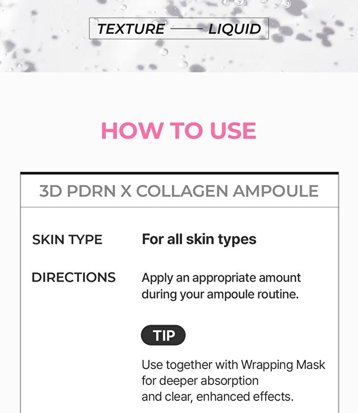 Skin&lab 3D PDRN X Collagen Ampoule - 30ml