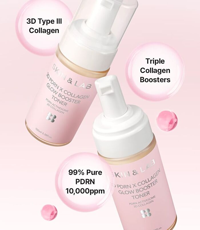 Skin&lab 3D PDRN X Collagen Glow Booster Toner - 100ml
