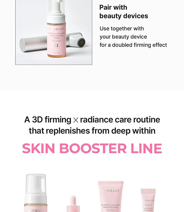 Skin&lab 3D PDRN X Collagen Glow Booster Toner - 100ml