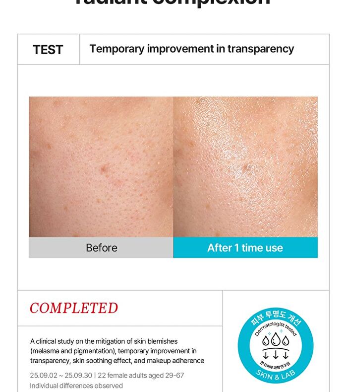 Glutathione Daily Bright Fit Mask - 30 sheets