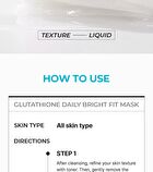 Glutathione Daily Bright Fit Mask - 30 sheets