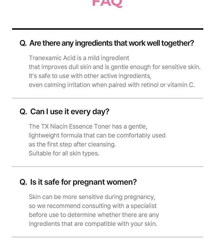 TX Niacin Essence Toner - 200ml