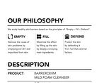 Barrierderm Mild Foam Cleanser Mini - 10ml