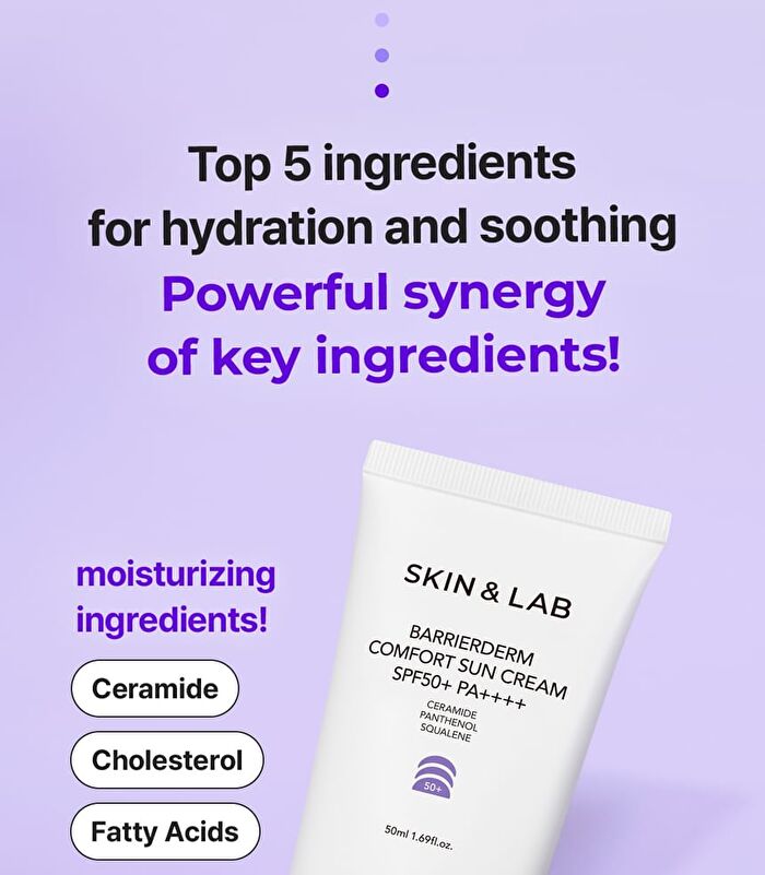 Skin&lab Barrierderm Comfort Sun Cream - 50ml