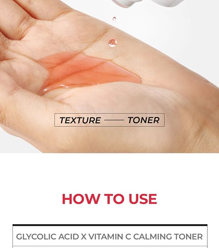 Glycolic Acid X Vitamin C Calming Toner - 180ml