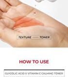 Glycolic Acid X Vitamin C Calming Toner - 180ml