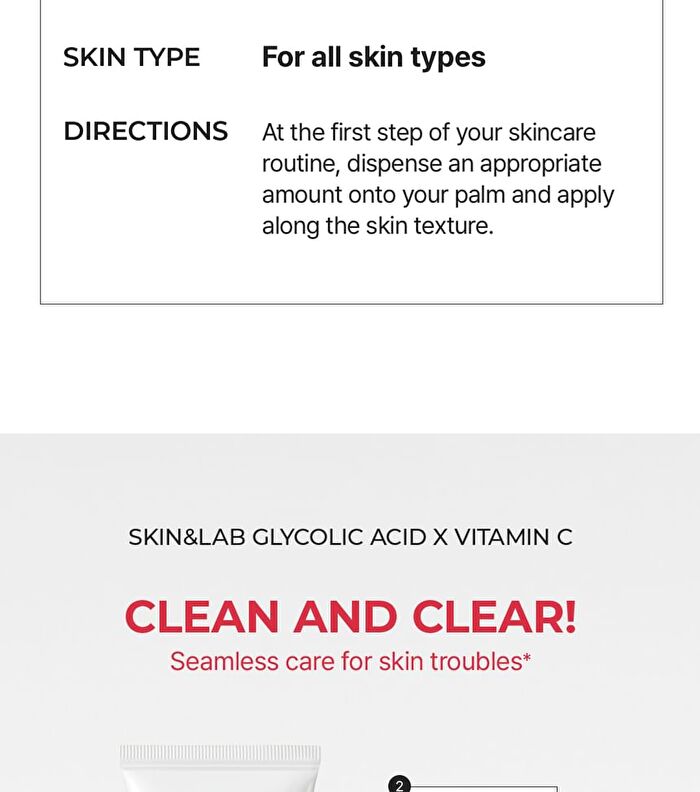 Glycolic Acid X Vitamin C Calming Toner - 180ml