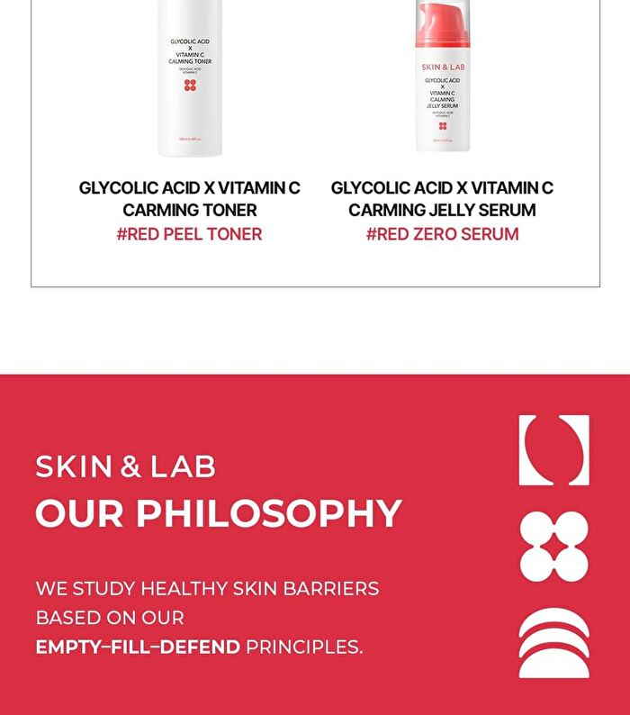 Skin&lab Glycolic Acid X Vitamin C Calming Cleanser - 150ml